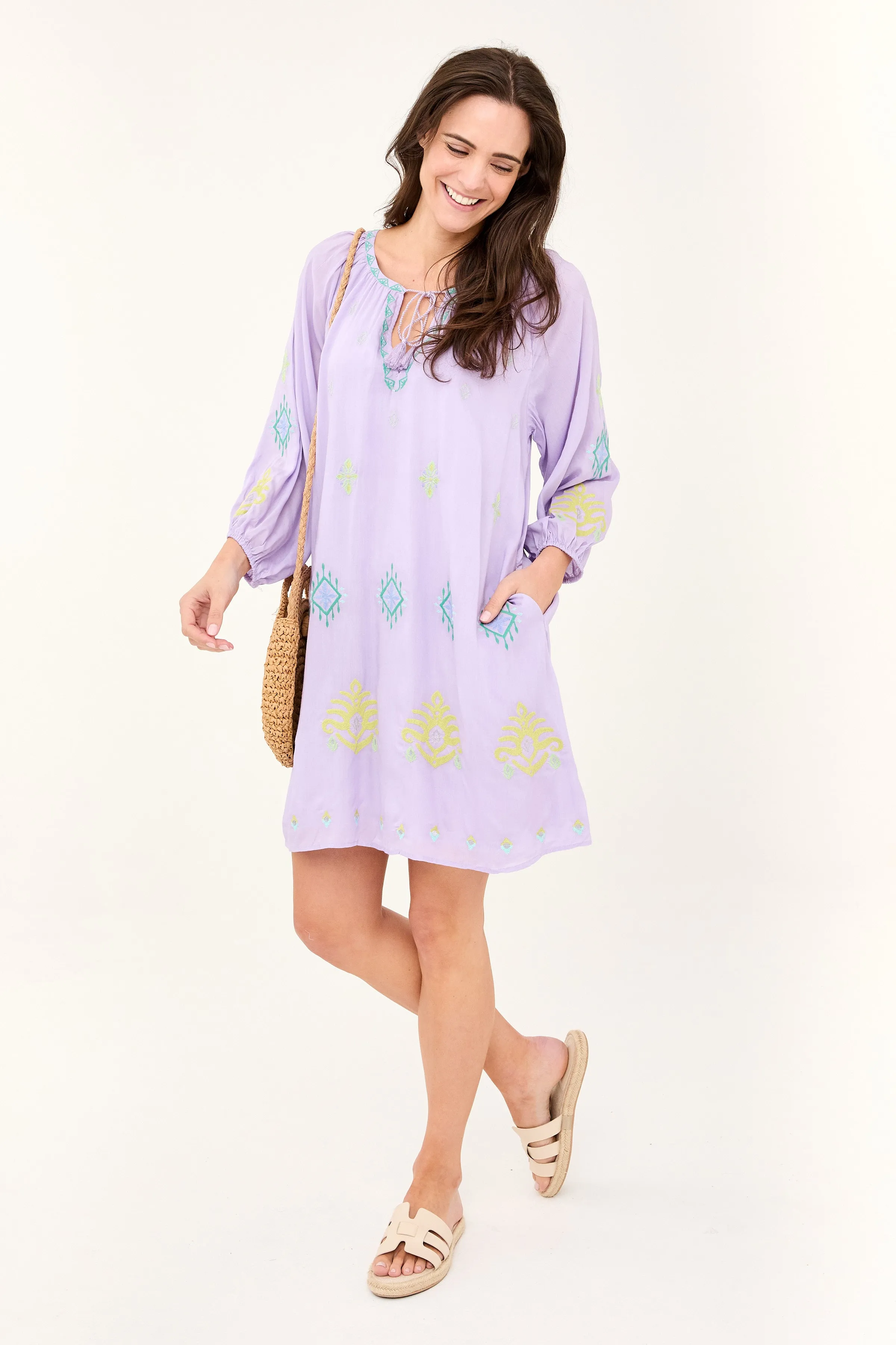 Alisha Dress - Lavender