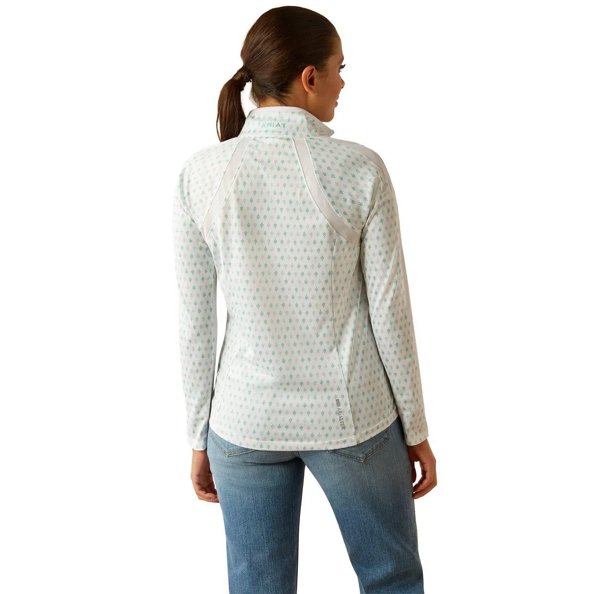 Ariat Women's Sunstopper 3.0 1/4 Zip Baselayer