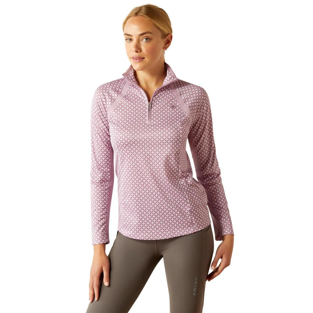 Ariat Women's Sunstopper 3.0 1/4 Zip Baselayer