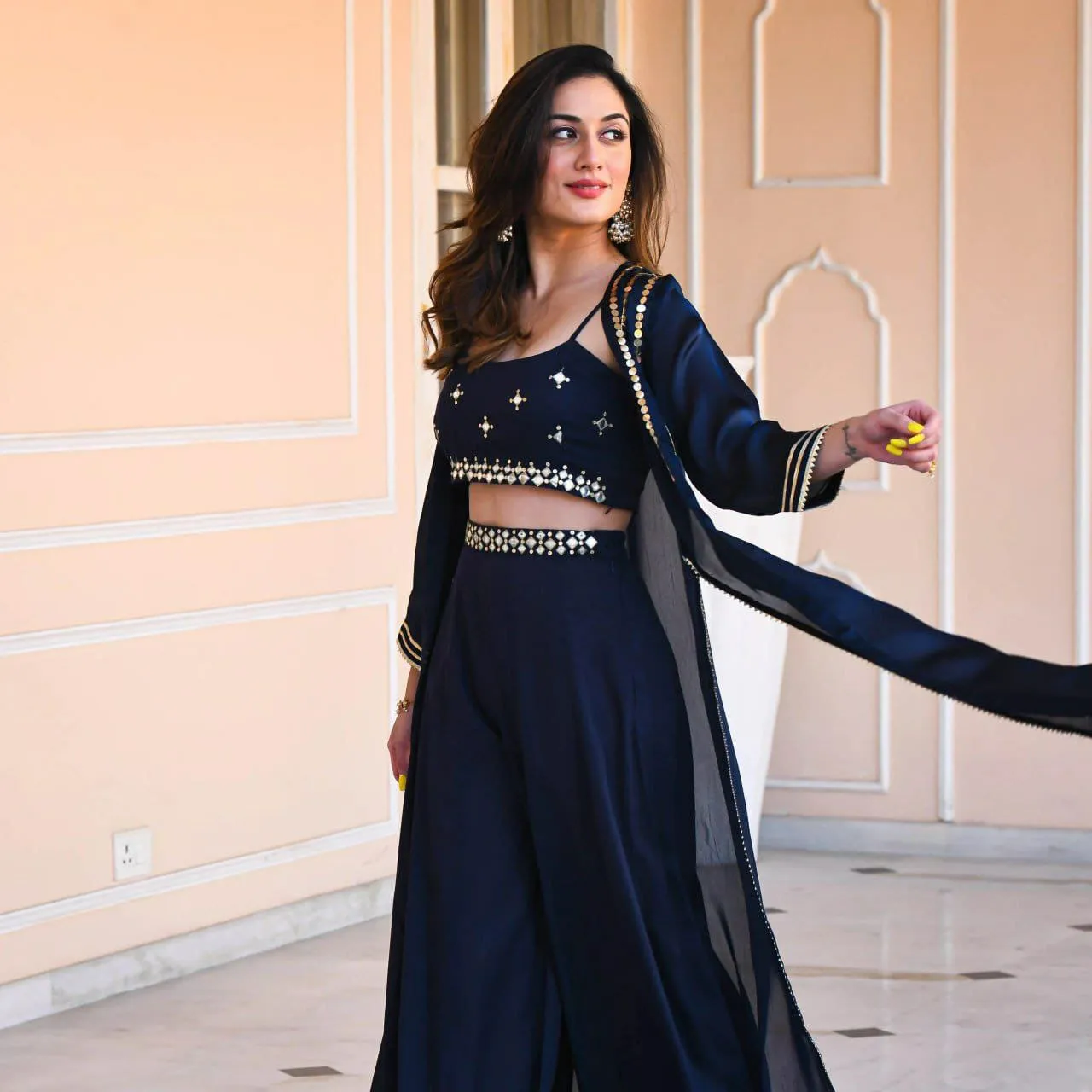 Beautiful Designer Party Wear 3 Piece Salwar Suit
