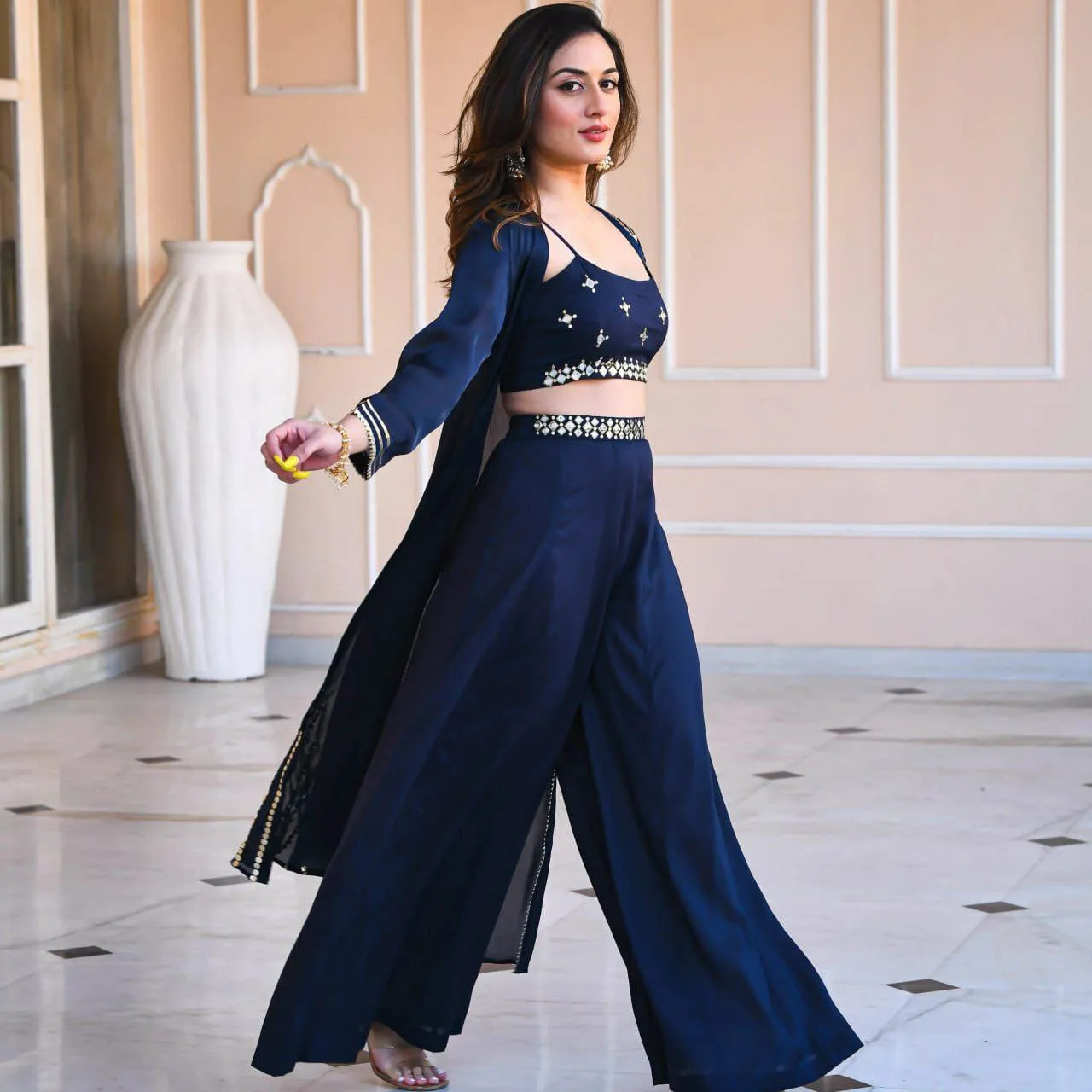 Beautiful Designer Party Wear 3 Piece Salwar Suit