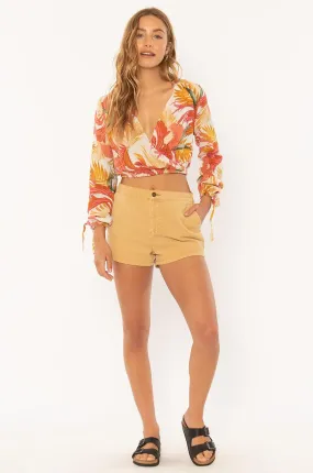 Blue Sky Babe L/S Blouse - White