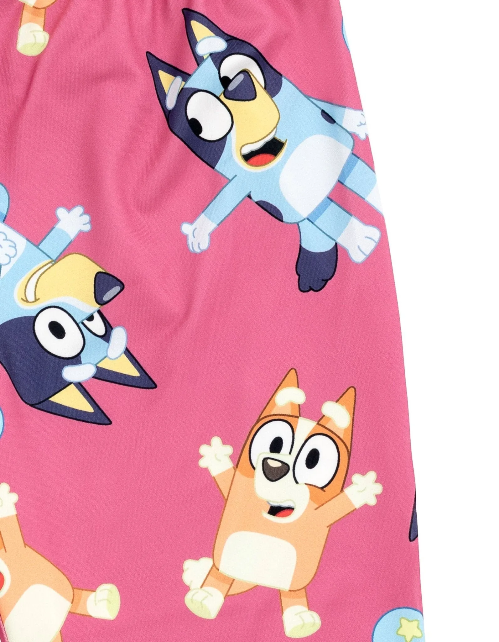 Bluey Peplum T-Shirt and Bike Shorts Outfit Set