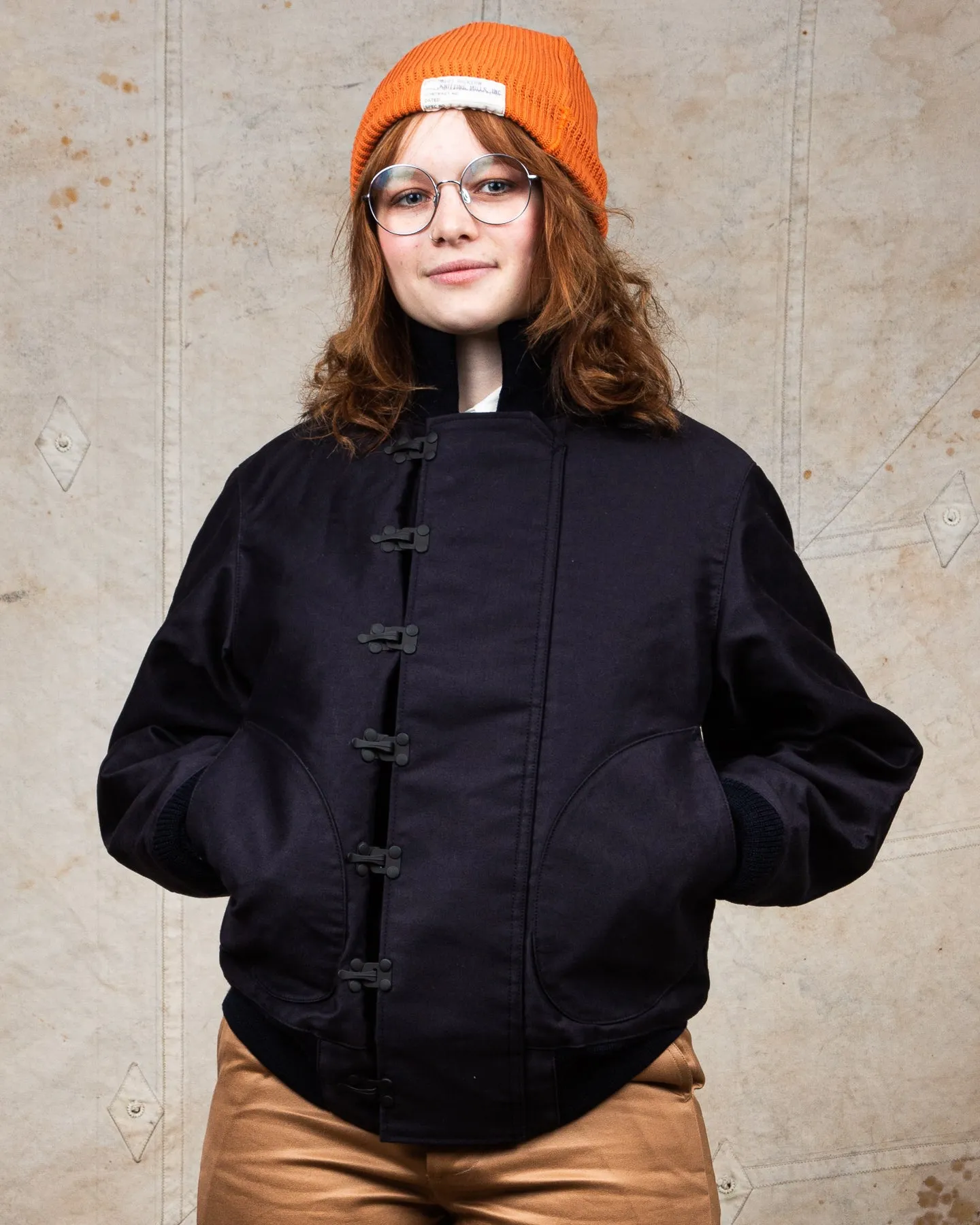 Buzz Rickson's U.S. Navy Deck Hook Jacket Navy BR13580