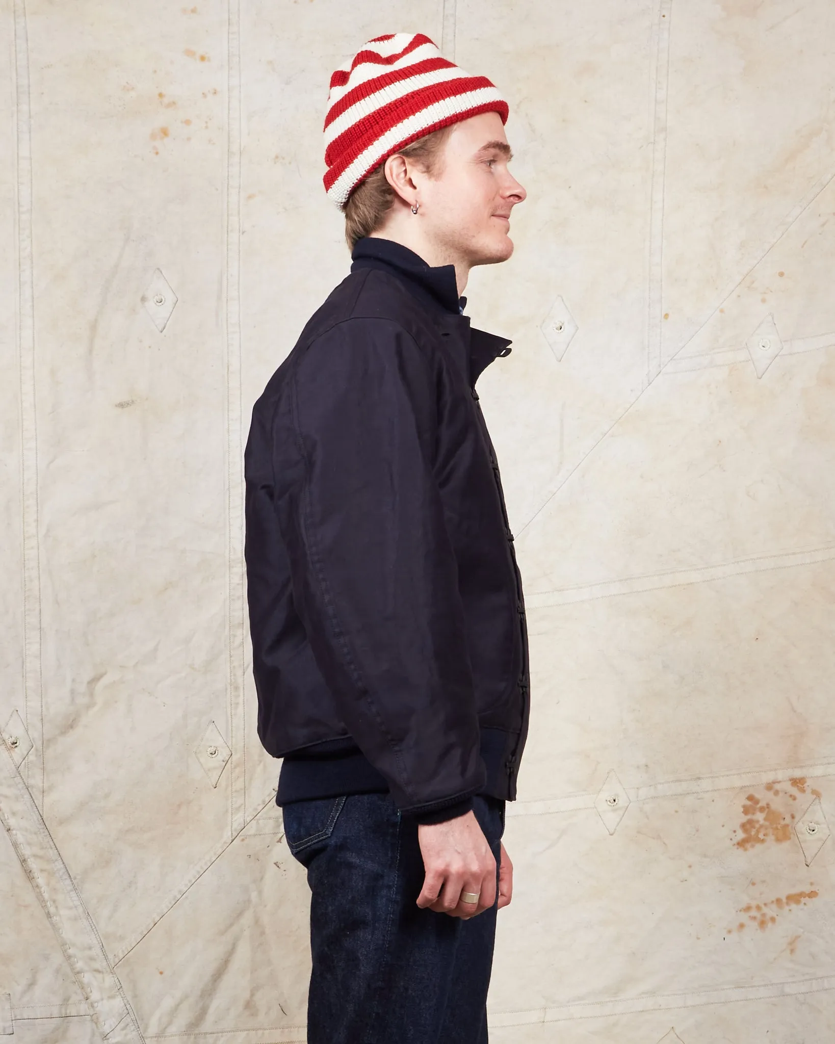 Buzz Rickson's U.S. Navy Deck Hook Jacket Navy BR13580