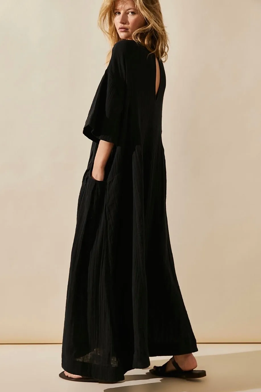 COTTON KAFTAN DRESS DALIA