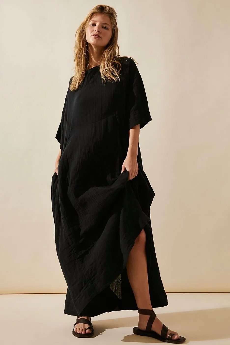 COTTON KAFTAN DRESS DALIA