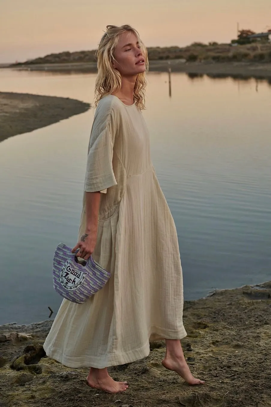COTTON KAFTAN DRESS DALIA
