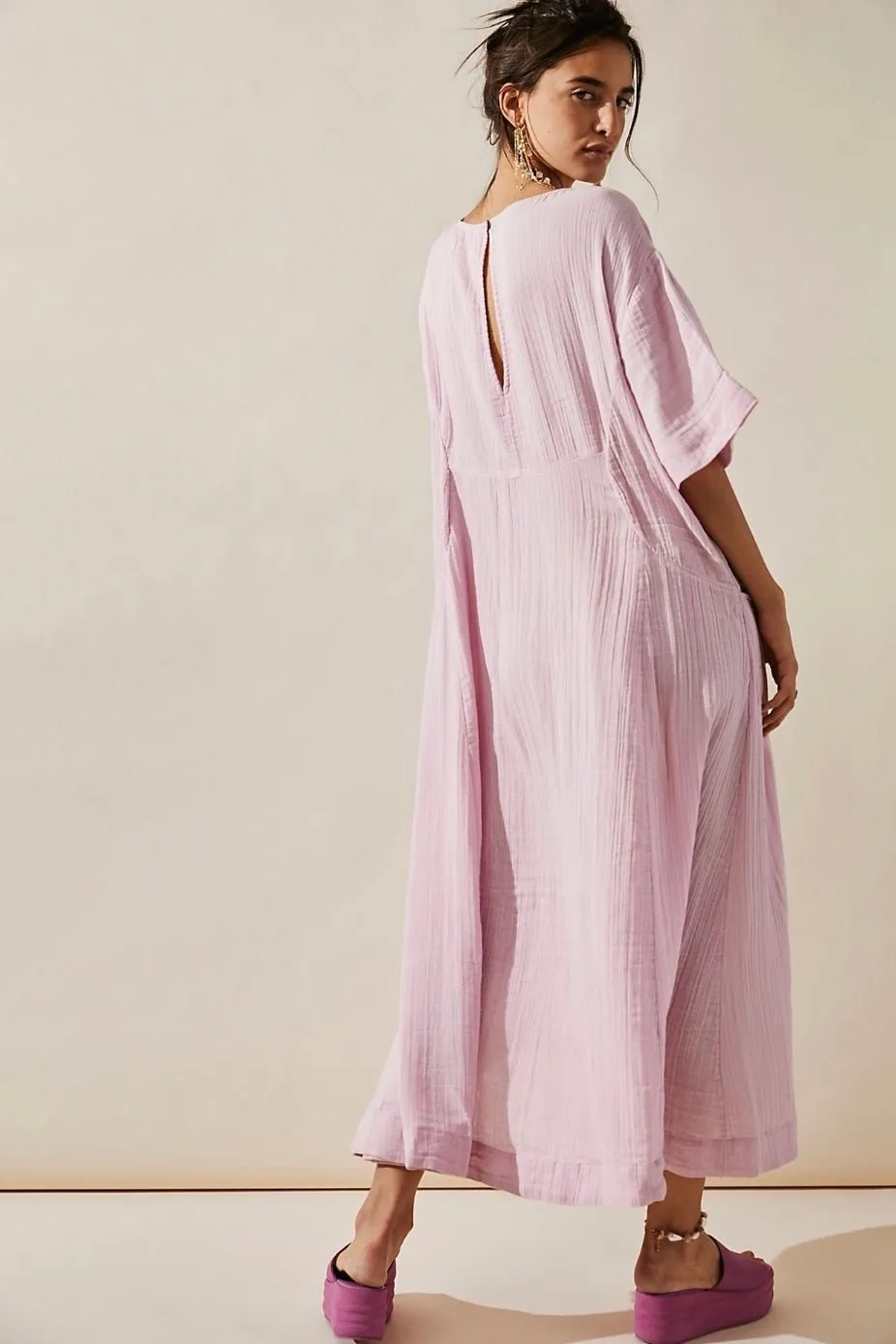 COTTON KAFTAN DRESS DALIA