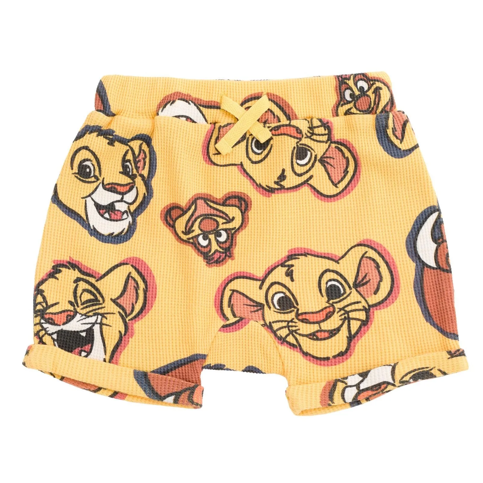 Disney Lion King Waffle Knit Pullover Hoodie and Shorts