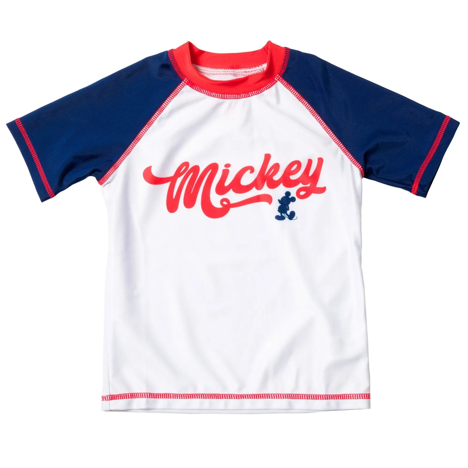 Disney Mickey Mouse Rash Guard Swim Shirt