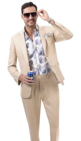 EJ Samuel M2792-TAN Mens Suit