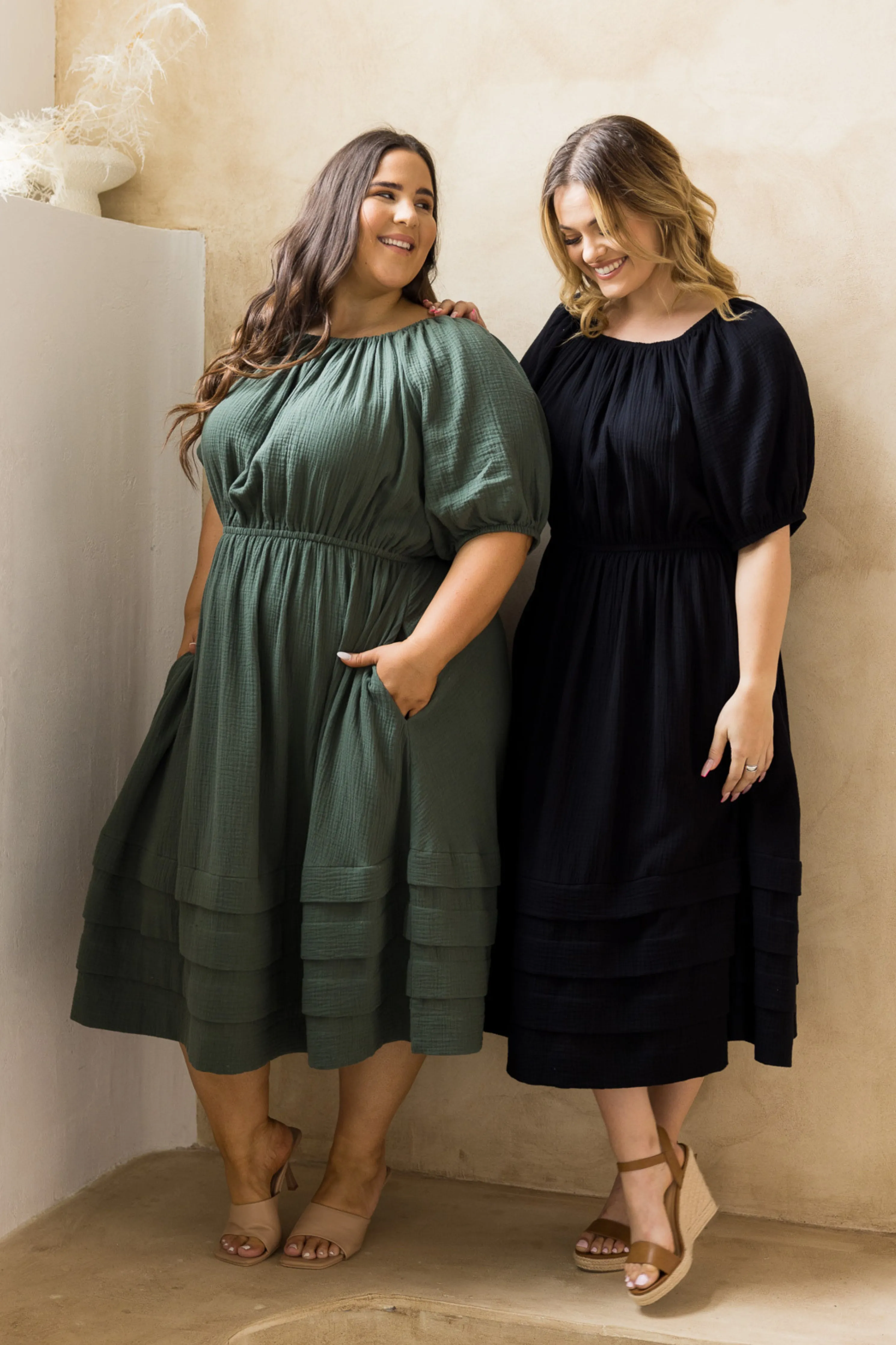 FINAL SALE Juliette Dress in Black