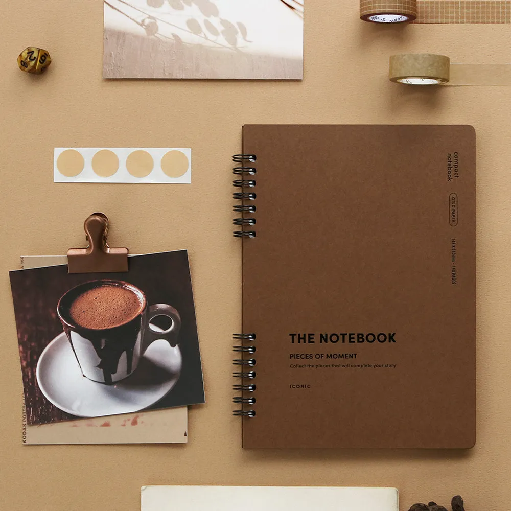 Iconic Compact A5 Grid Notebook