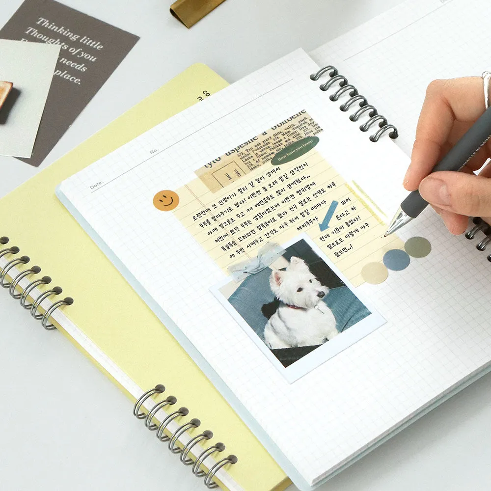 Iconic Compact A5 Grid Notebook