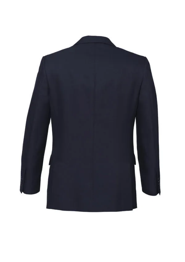 Mens 2 Button Classic Plain Suit Jacket Bamboo Blend Business Wedding