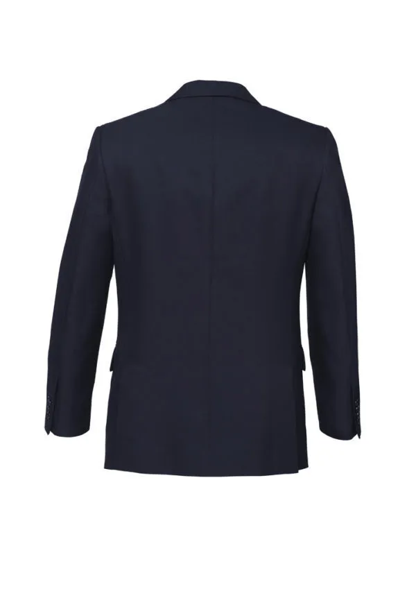 Mens 2 Button Classic Plain Suit Jacket Bamboo Blend Business Wedding