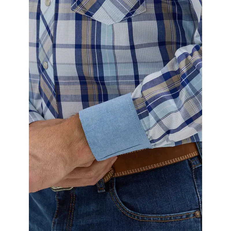 Men's Wrangler 20X® Competition Advanced Comfort Long Sleeve Two Pocket Western Snap Shirt 112356585