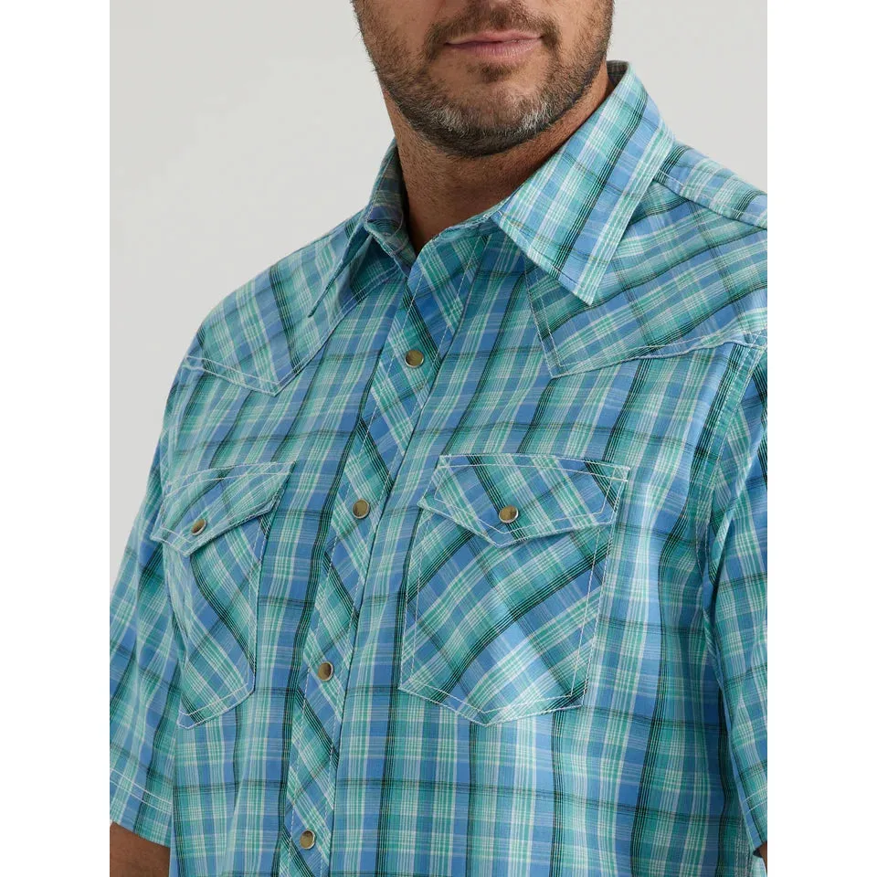 Men's Wrangler 20X® Competition Advanced Comfort Short Sleeve Western Snap Shirt 2344691