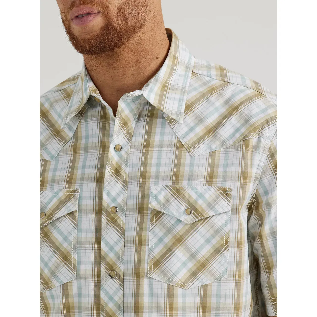 Men's Wrangler 20X® Competition Advanced Comfort Short Sleeve Western Snap Shirt 2346068