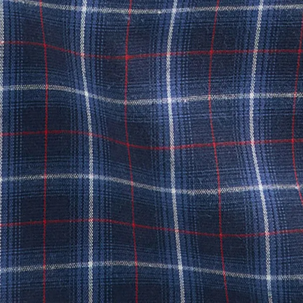 Men's Wrangler Wrinkle Resist Long Sleeve Western Snap Plaid Shirt 2355359