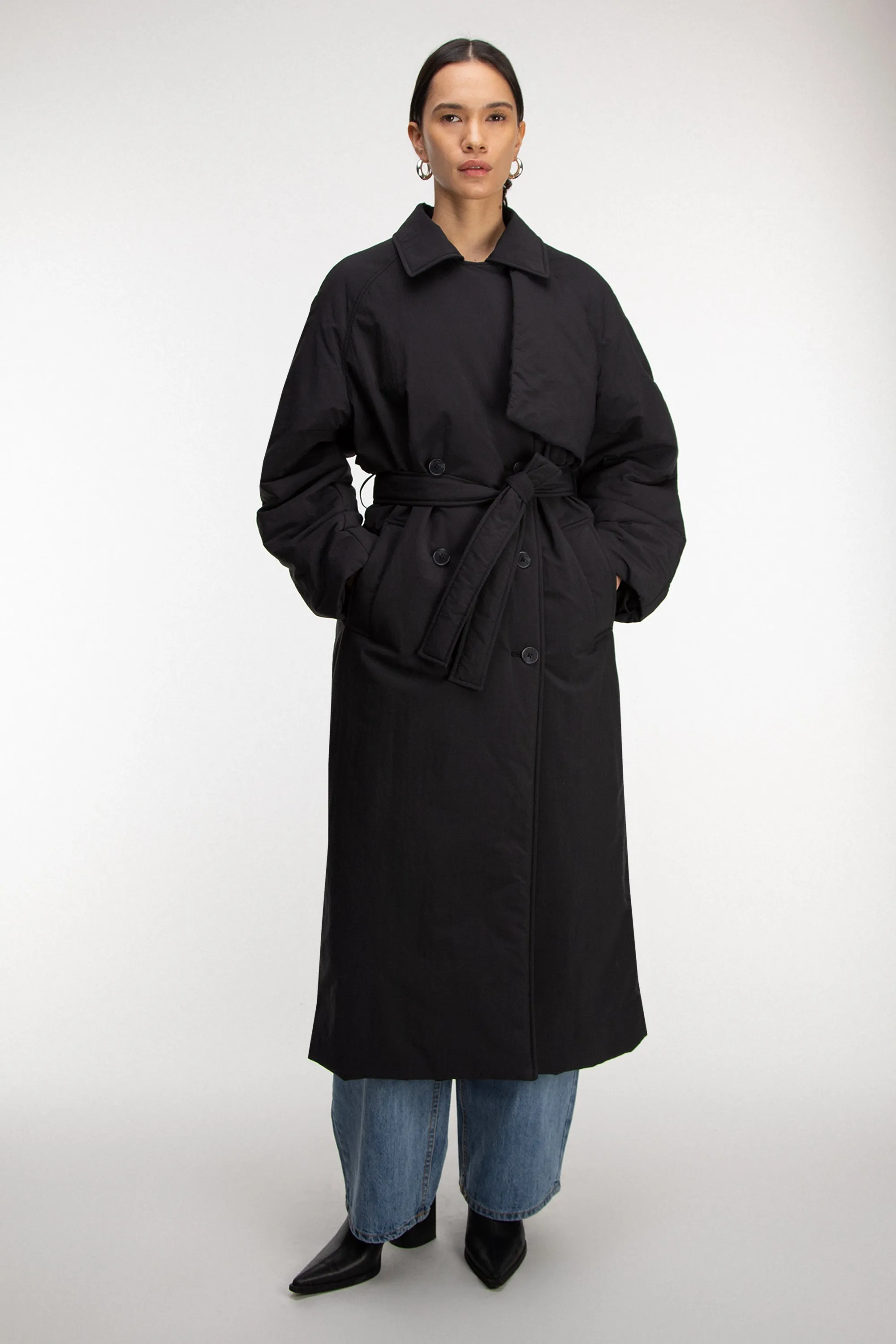 OVERSIZED PUFFER TRENCH COAT