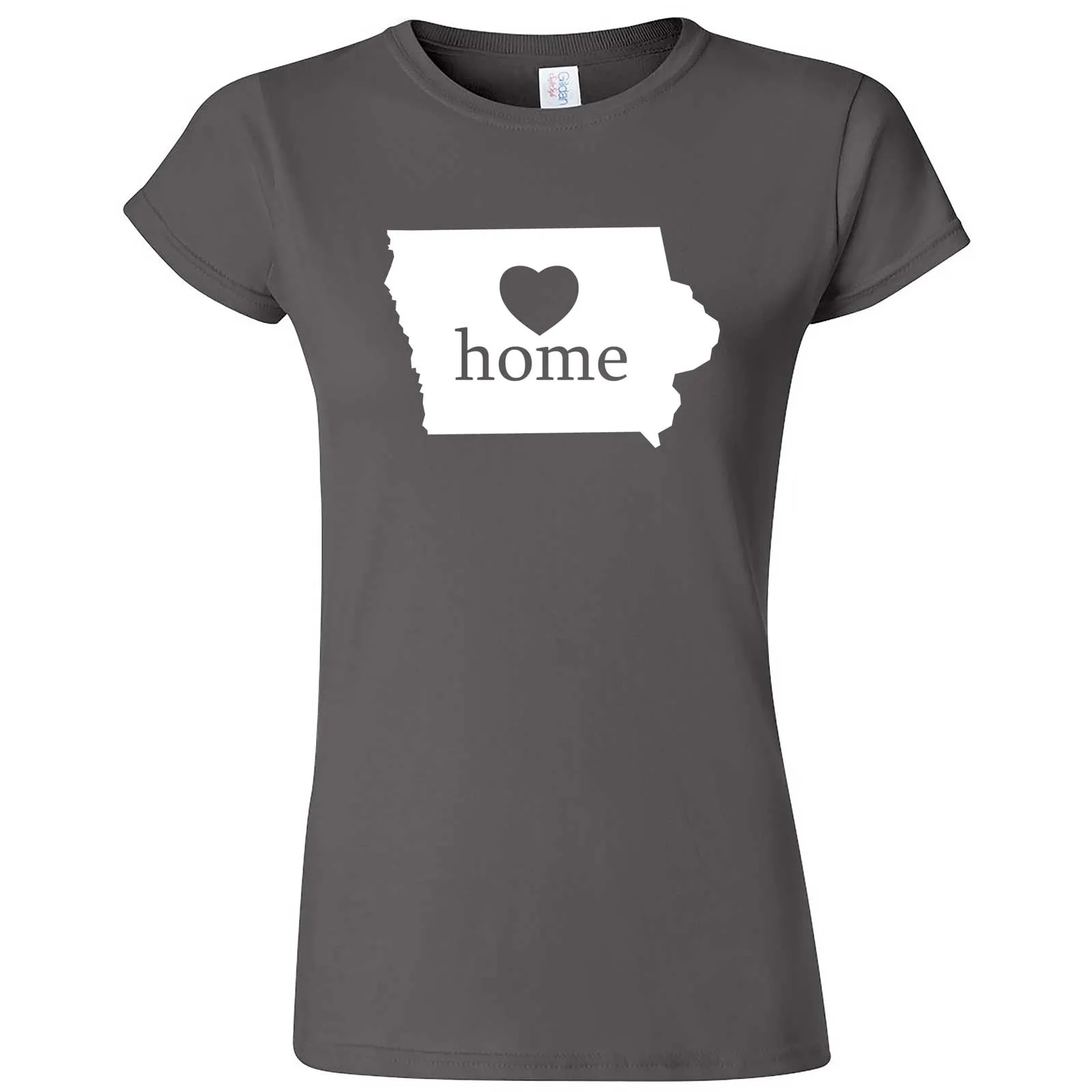 "Iowa Home State Pride" women's t-shirt