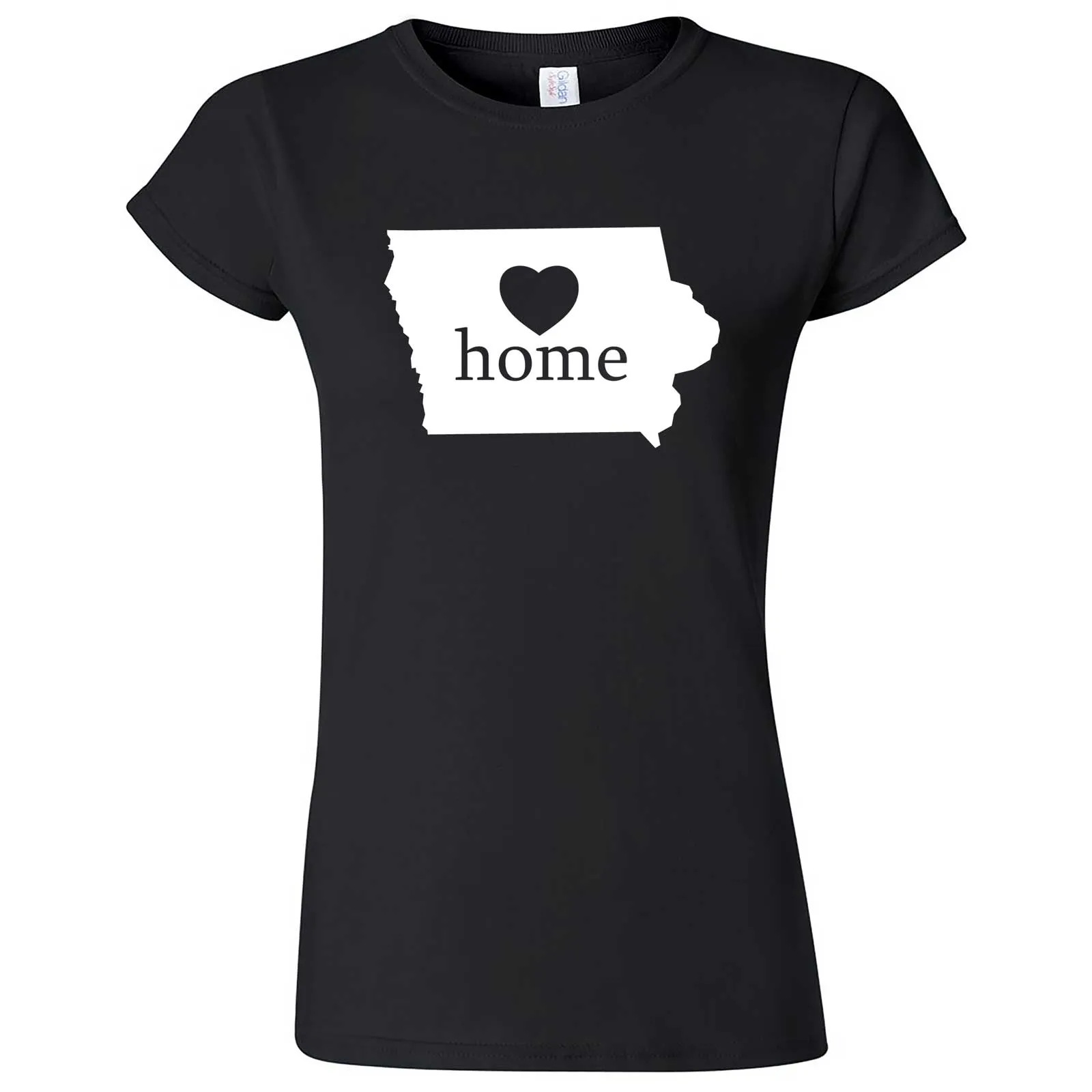 "Iowa Home State Pride" women's t-shirt