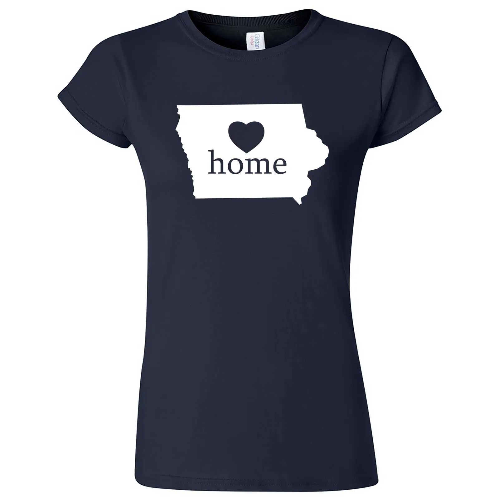 "Iowa Home State Pride" women's t-shirt