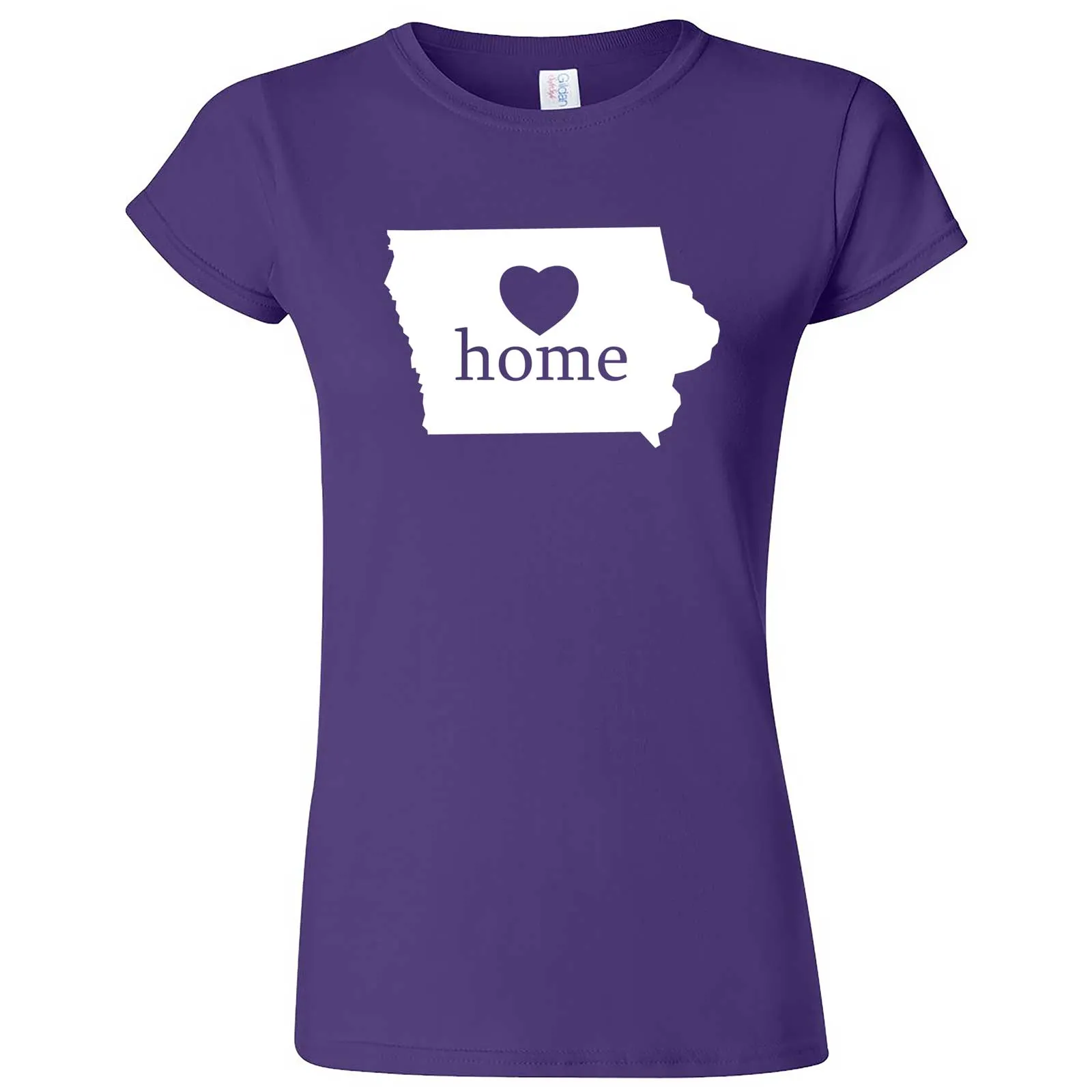 "Iowa Home State Pride" women's t-shirt