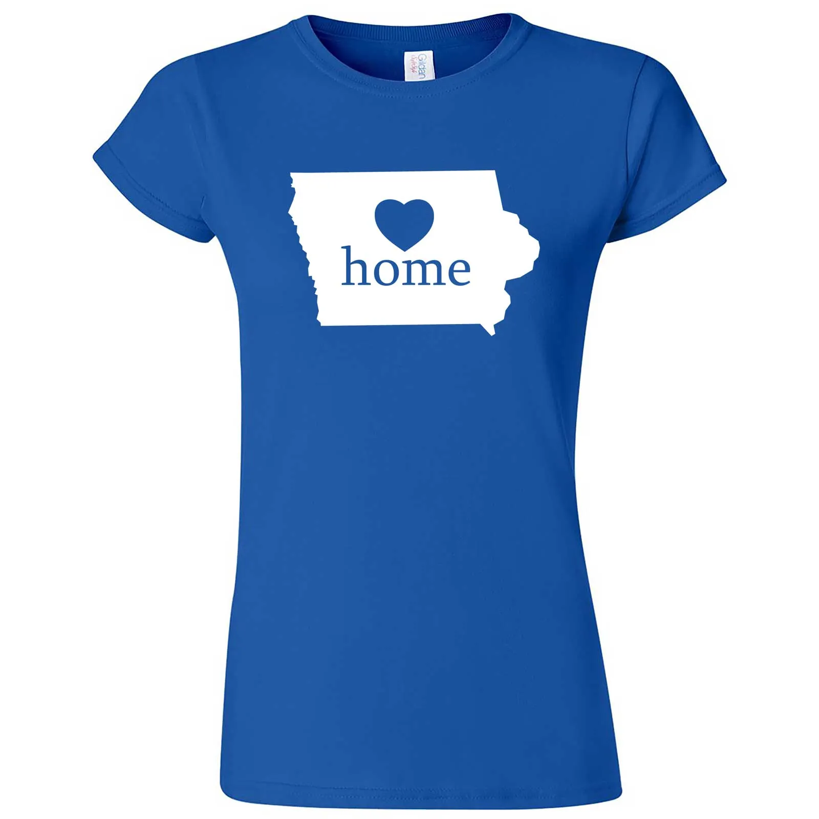 "Iowa Home State Pride" women's t-shirt