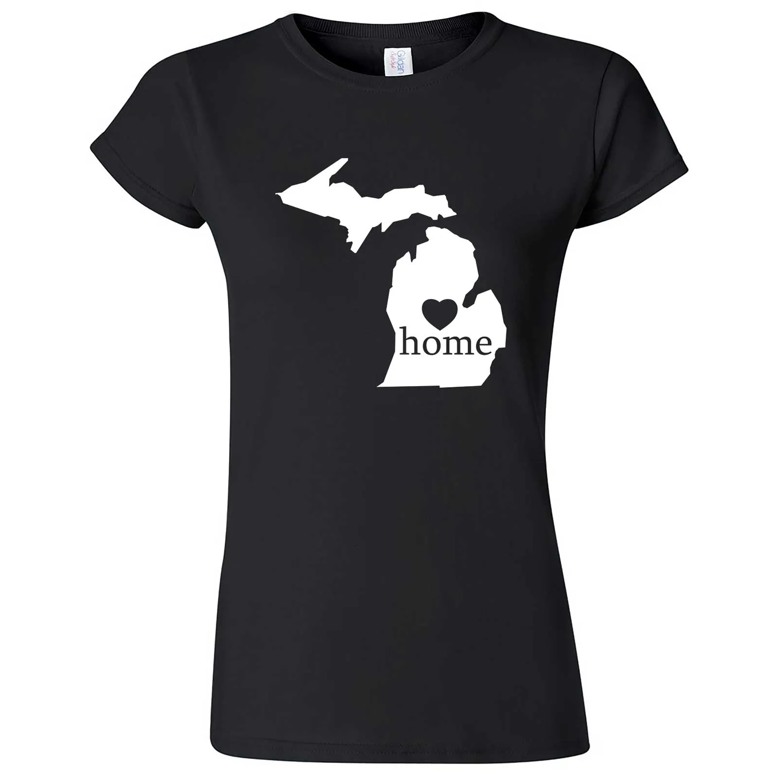 "Michigan Home State Pride" women's t-shirt