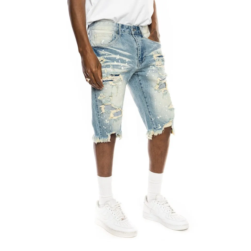 Ripoff Semi Basic Jean Shorts - Heritage Blue