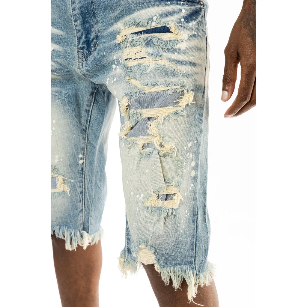 Ripoff Semi Basic Jean Shorts - Heritage Blue