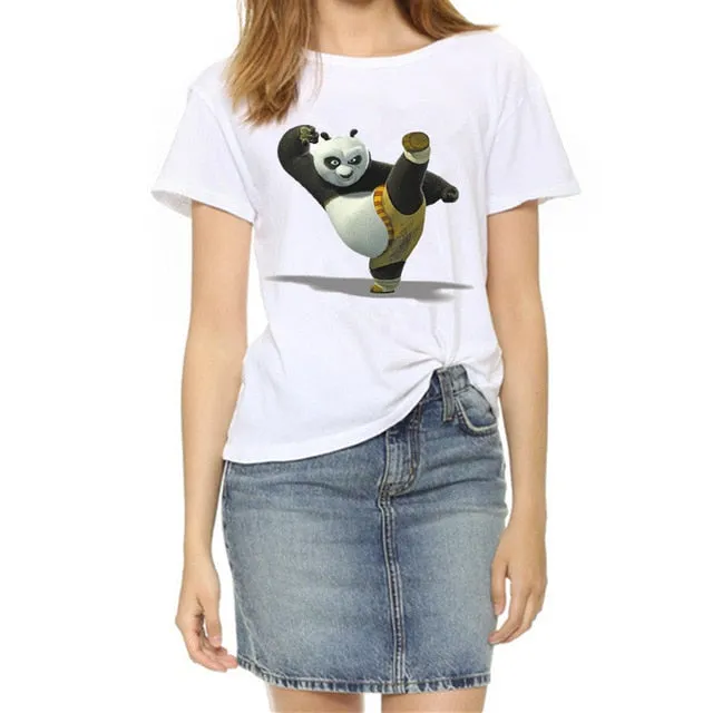 Soatrld New 2017 Fashion Women t-shirts  Summer Slim Women's Short Sleeve Print Casual  Cotton White Tshirt Plus Size Tops