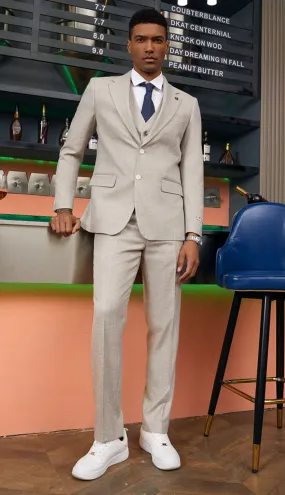 Stacy Adams SM144H1-GRY Mens Suit