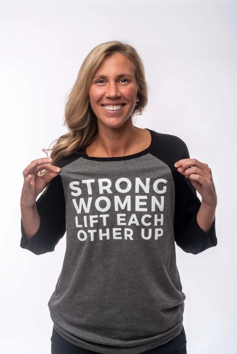 Strong Women Baseball Tee