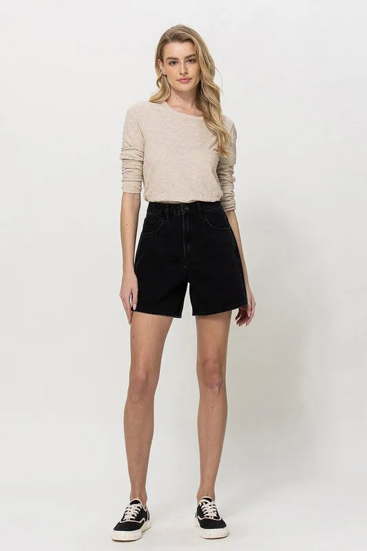 'Vintage Revival' Shorts - Black