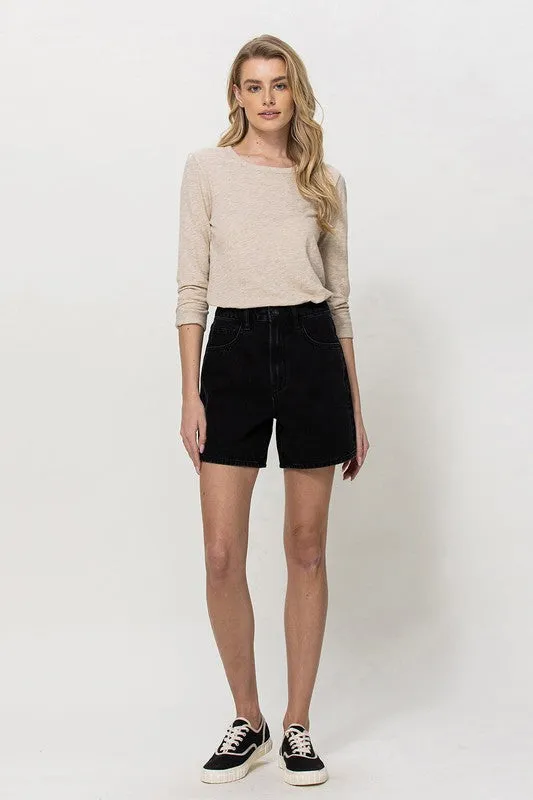 'Vintage Revival' Shorts - Black