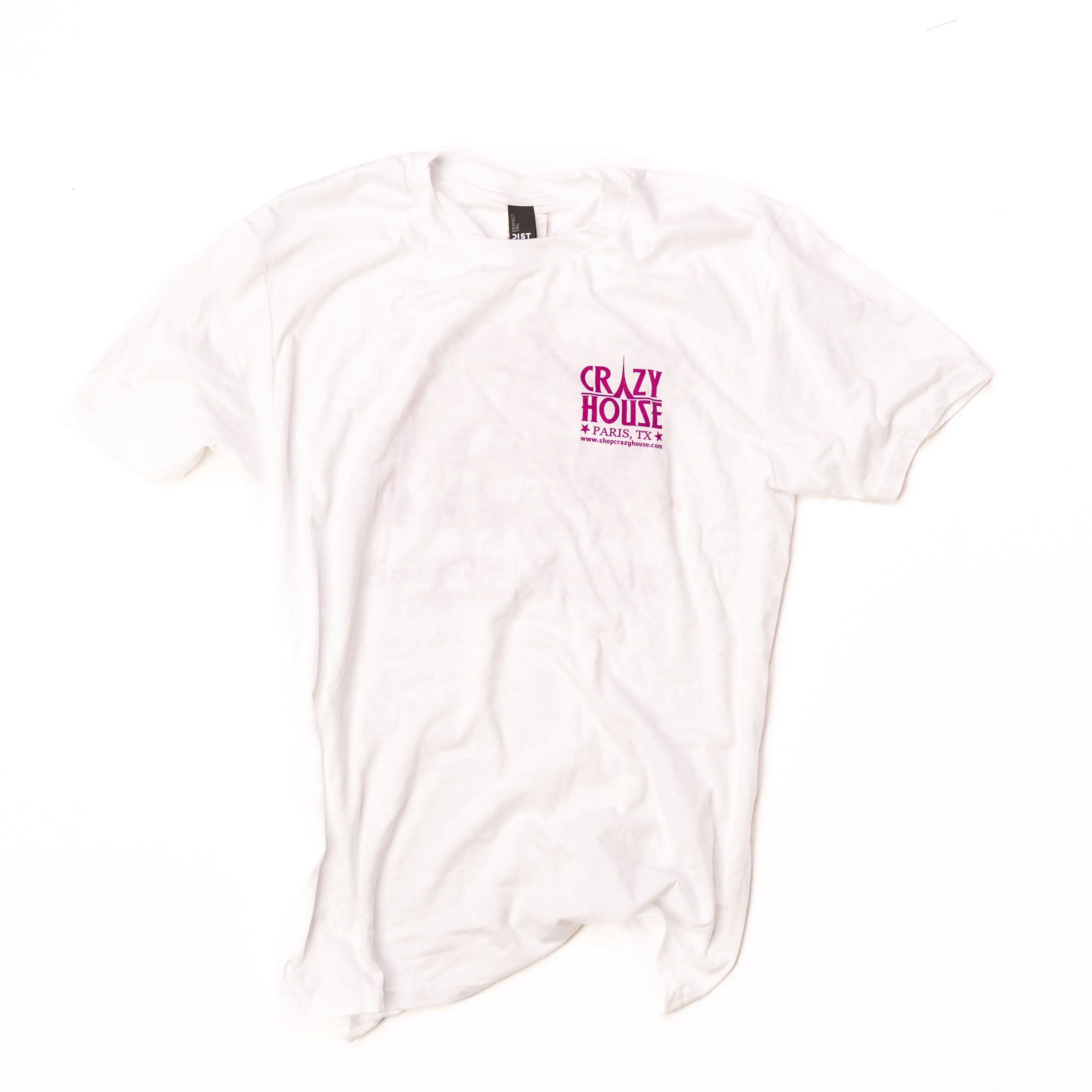 White and Purple Crazy House Specialty Shirt
