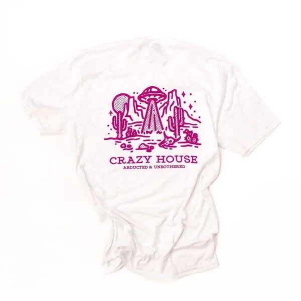 White and Purple Crazy House Specialty Shirt