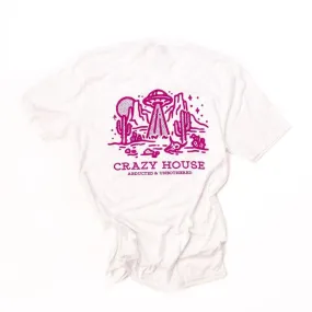 White and Purple Crazy House Specialty Shirt